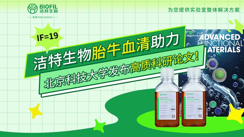 Bevictor韦德生物,胎牛血清,科研论文,细胞培养,生物试剂,国产培养基